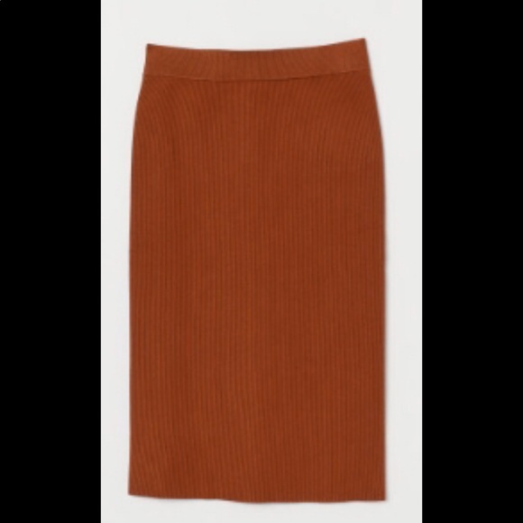 Ribbed knit skirt - Picture 2 of 4